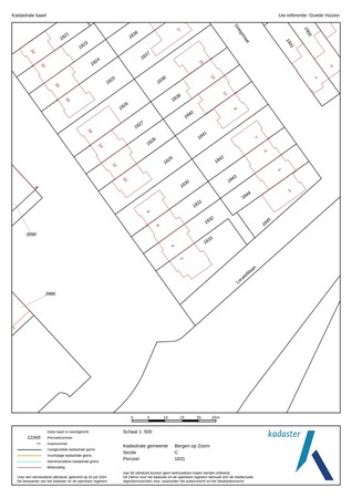 Floorplan - Palestrinastraat 6, 4614 BG Bergen op Zoom